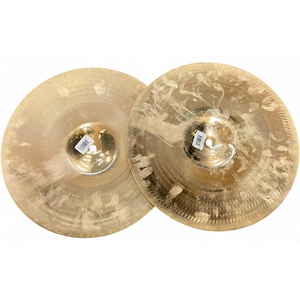 Used Zildjian 14in A Custom Hi Hat Pair Cymbal