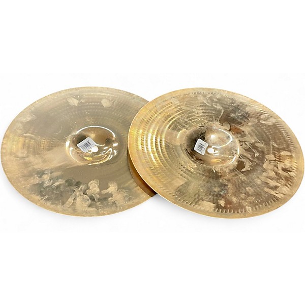 Used Zildjian 14in A Custom Hi Hat Pair Cymbal