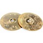 Used Zildjian 14in A Custom Hi Hat Pair Cymbal