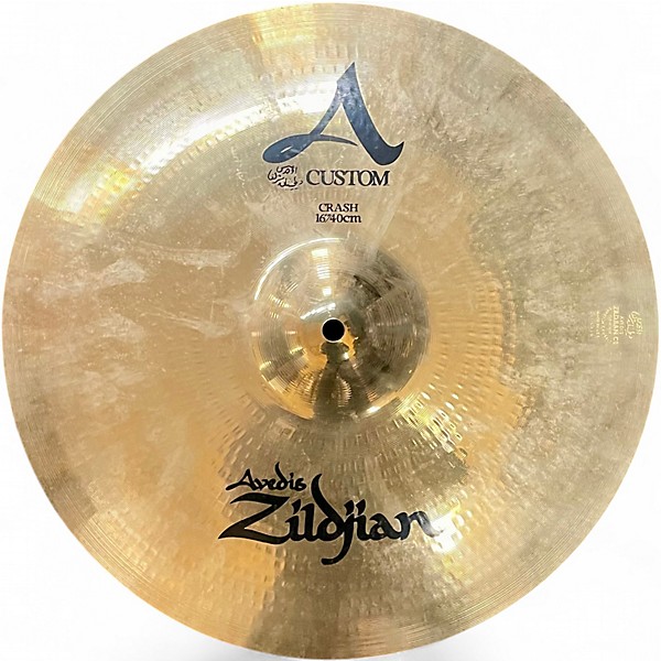 Used Zildjian 16in A Custom Crash Cymbal