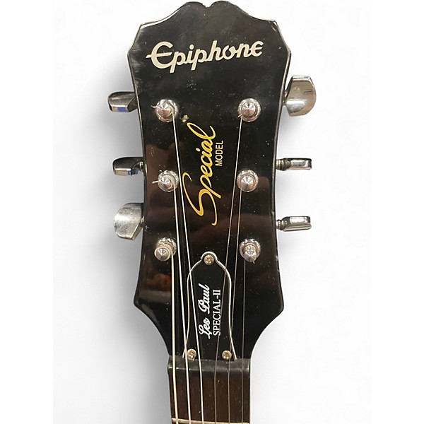 Used Epiphone Les Paul Special II Vintage Sunburst Solid Body Electric Guitar