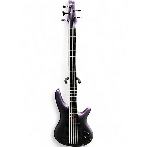 Used Ibanez SR505E AROURA BUSRT Electric Bass Guitar
