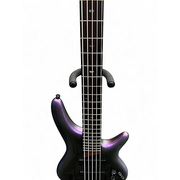 Used Ibanez SR505E AROURA BUSRT Electric Bass Guitar