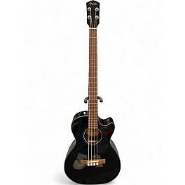 Used Fender CB60SCE Black Acoustic Bass Guitar
