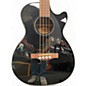 Used Fender CB60SCE Black Acoustic Bass Guitar