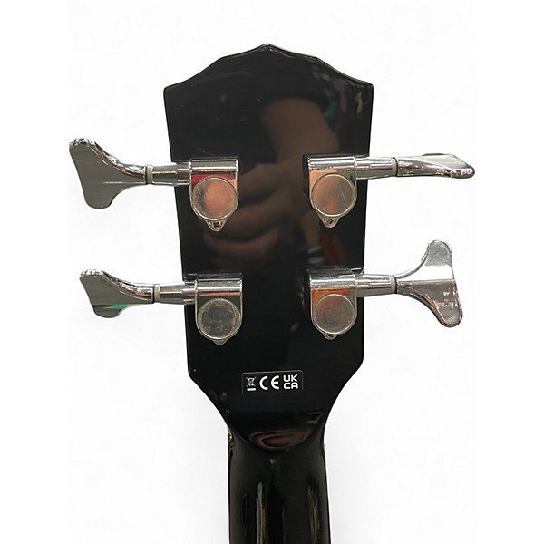 Used Fender CB60SCE Black Acoustic Bass Guitar