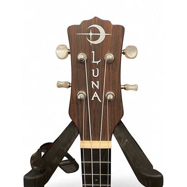 Used Luna TRIBAL TENOR Natural Ukulele