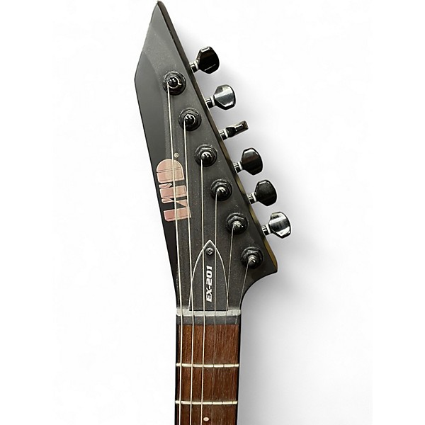 Used ESP LTD EX201 Black Solid Body Electric Guitar