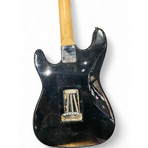Used Squier Bullet Stratocaster Black Solid Body Electric Guitar