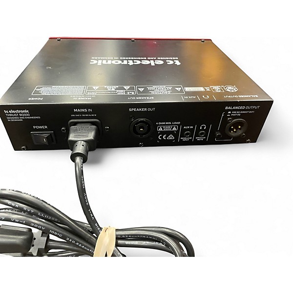 Used TC Electronic THRUST BQ500 Bass Power Amp