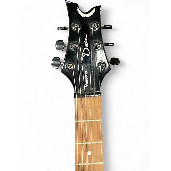 Used Dean Vendetta Natural Solid Body Electric Guitar