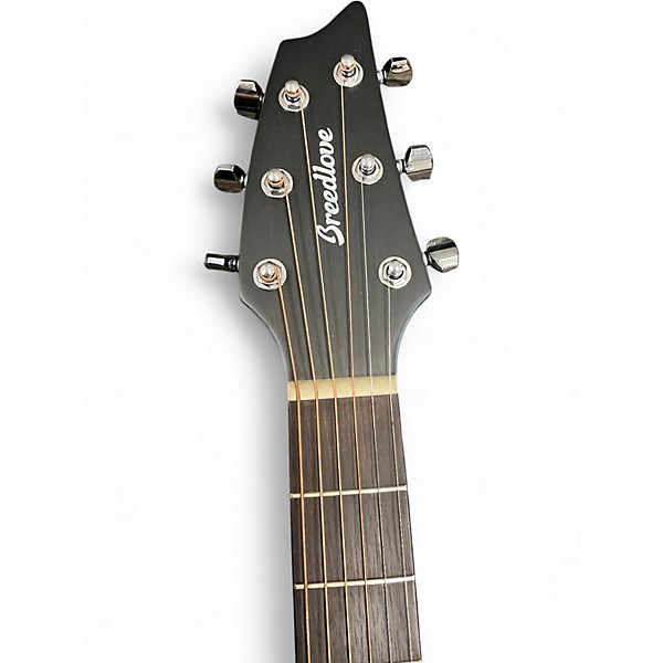 Used Breedlove DISCOVERY S CONCERT DN CE HB Blue Acoustic Electric Guitar