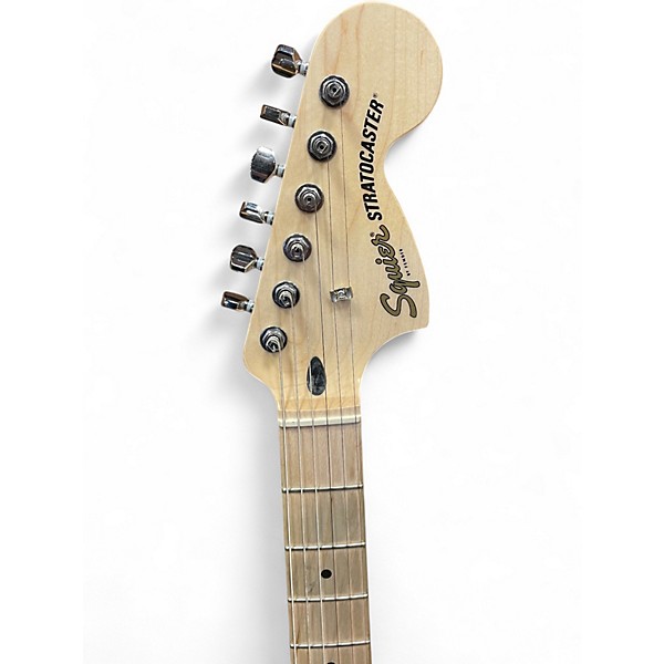 Used 2023 Squier Affinity Stratocaster Cream Solid Body Electric Guitar