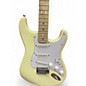 Used 2023 Squier Affinity Stratocaster Cream Solid Body Electric Guitar