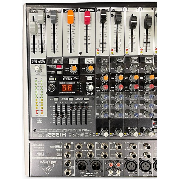 Used Behringer Xenyx X1222USB Unpowered Mixer