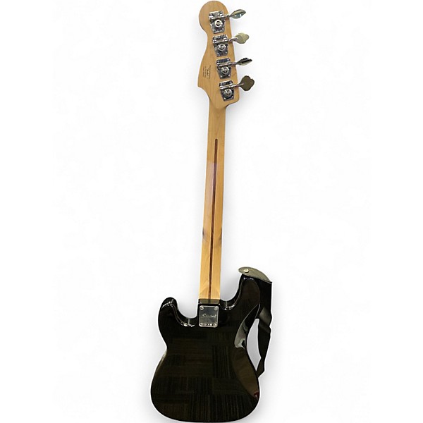 Used Squier Precision Bass Black Electric Bass Guitar