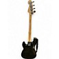 Used Squier Precision Bass Black Electric Bass Guitar