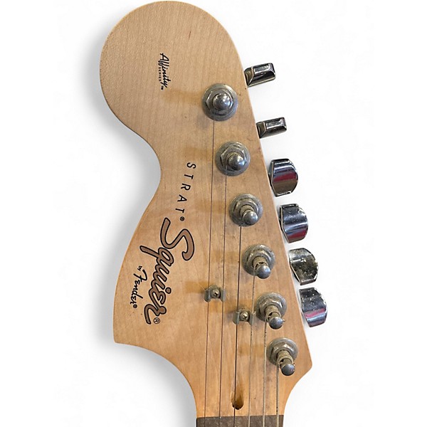 Used Squier Affinity Stratocaster 2 Color Sunburst Solid Body Electric Guitar