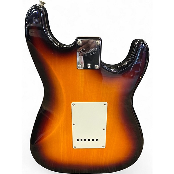 Used Squier Affinity Stratocaster 2 Color Sunburst Solid Body Electric Guitar