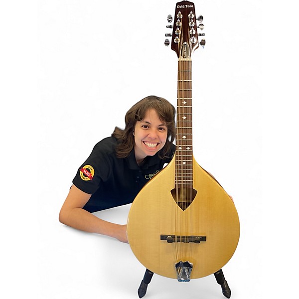 Used Gold Tone Irish Mandola Natural Mandolin