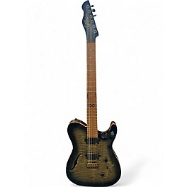 Used Chapman Ml3 Pro Modern Semi Hollow Trans Charcoal Hollow Body Electric Guitar