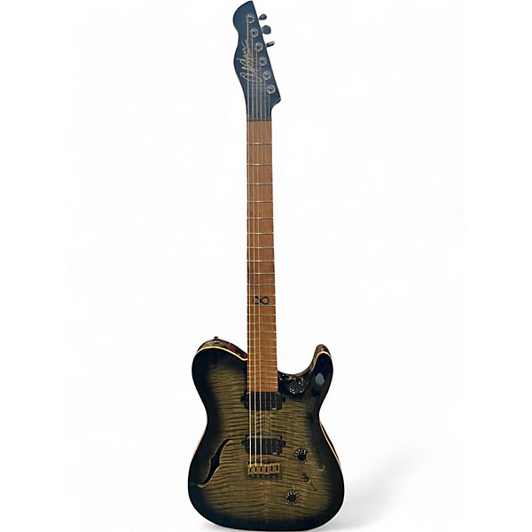 Used Chapman Ml3 Pro Modern Semi Hollow Trans Charcoal Hollow Body Electric Guitar