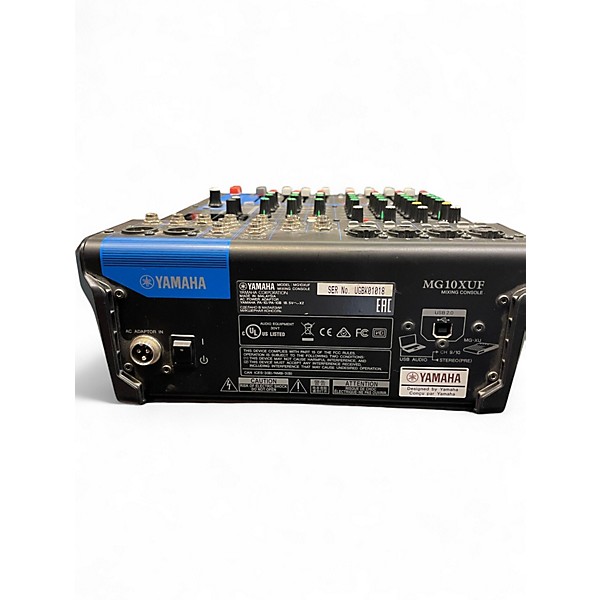 Used Yamaha MG10XUF Unpowered Mixer