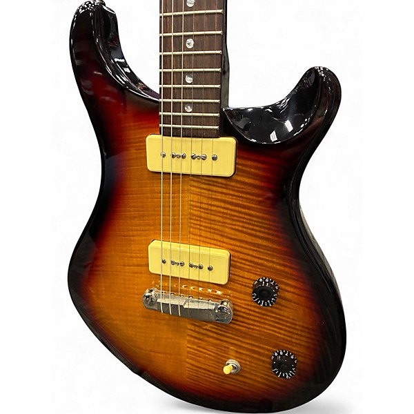 Used PRS SE SOAPBAR II MAPLE 3 Color Sunburst Solid Body Electric Guitar