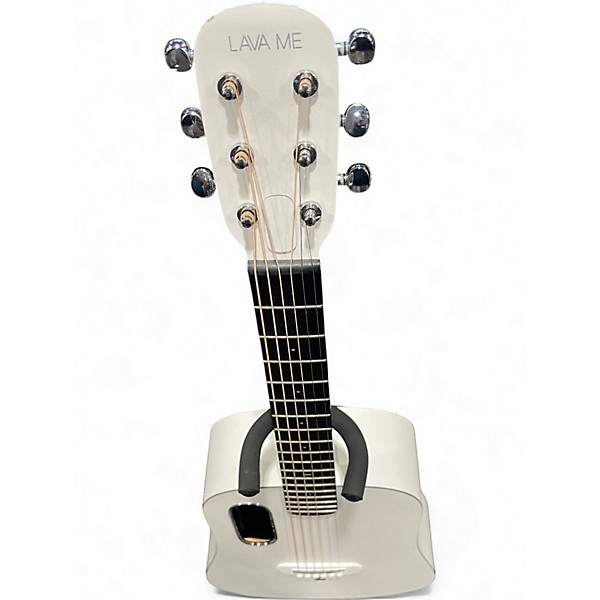 Used LAVA MUSIC LAVA ME play FROST WHITE Acoustic Guitar
