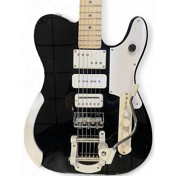 Used Fender Jack White Signature Triplecaster Black Solid Body Electric Guitar