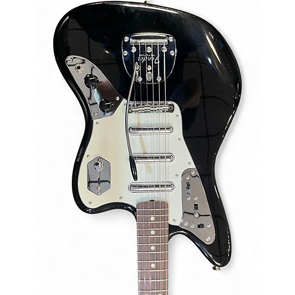 Used Fender Johnny Marr Special Jaguar LE Black Solid Body Electric Guitar