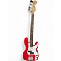 Used Squier MINI PRECISION BASS Dakota Red Electric Bass Guitar thumbnail