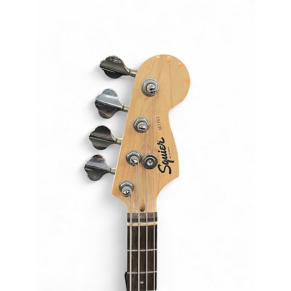Used Squier MINI PRECISION BASS Dakota Red Electric Bass Guitar
