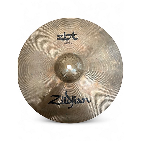 Used Zildjian 14in ZBT Hi Hat Pair Cymbal