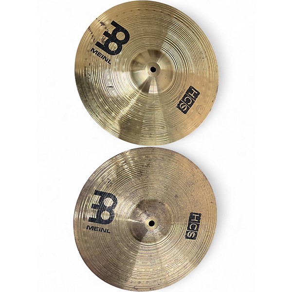 Used MEINL 14in HCS Hi Hat Pair Cymbal