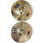 Used MEINL 14in HCS Hi Hat Pair Cymbal thumbnail