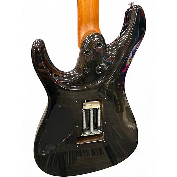 Used Ibanez AZ24S1F Trans Black Solid Body Electric Guitar