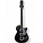 Used Gretsch Guitars G5230T Black and Silver Solid Body Electric Guitar thumbnail