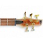 Used Ibanez SR405 5 String Mars Gold Metallic Electric Bass Guitar