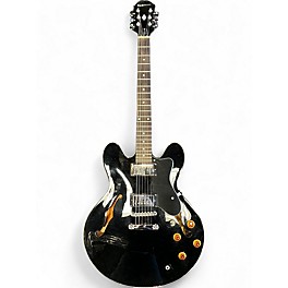 Used Epiphone Dot Studio Black Hollow Body Electric Guitar