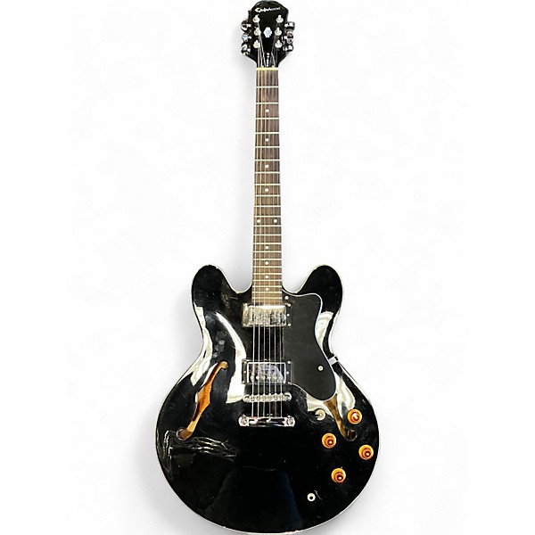 Used Epiphone Dot Studio Black Hollow Body Electric Guitar