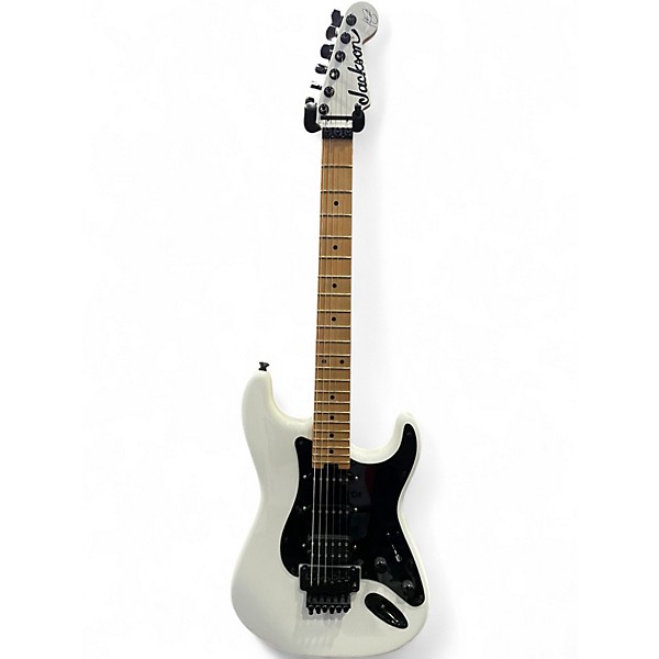 Used Jackson Adrian Smith Signature SC1 ARTIC WHITE Solid Body Electric Guitar