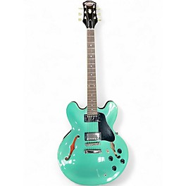 Used Epiphone 335 Inverness Green Hollow Body Electric Guitar