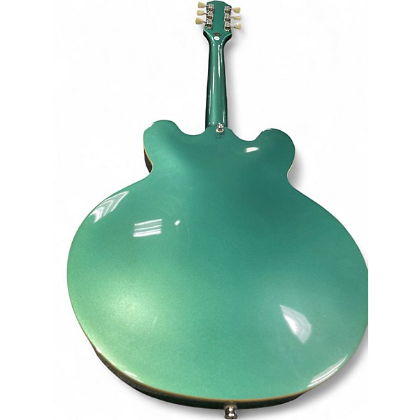 Used Epiphone 335 Inverness Green Hollow Body Electric Guitar