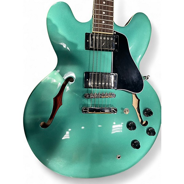 Used Epiphone 335 Inverness Green Hollow Body Electric Guitar