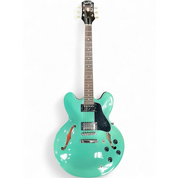 Used Epiphone 335 Inverness Green Hollow Body Electric Guitar