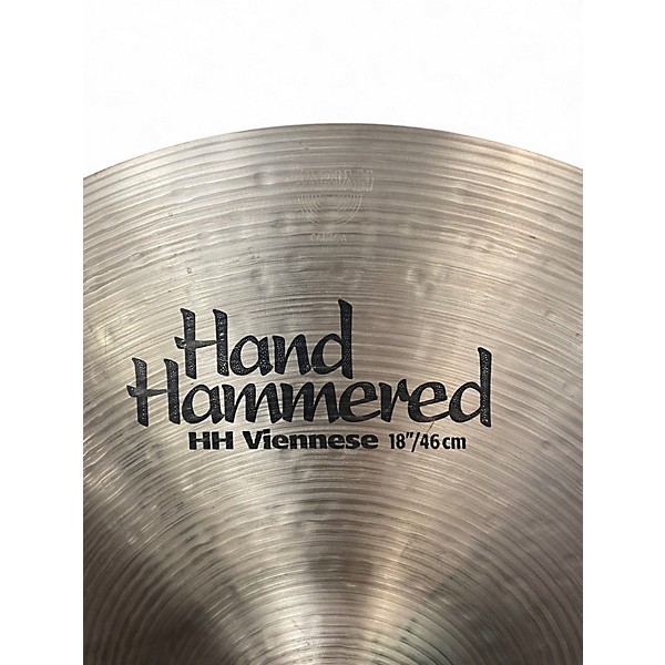 Used SABIAN 18in Hand Hammered Viennese Cymbal