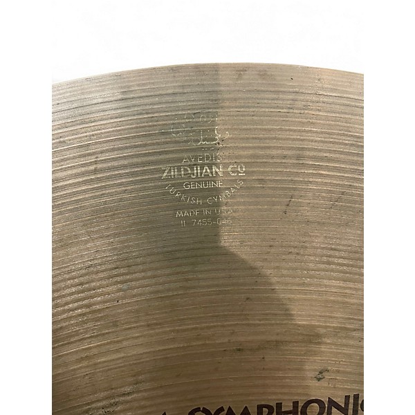 Used Zildjian 20in Avedis Symphonic Viennese Cymbal
