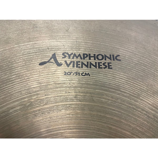 Used Zildjian 20in Avedis Symphonic Viennese Cymbal