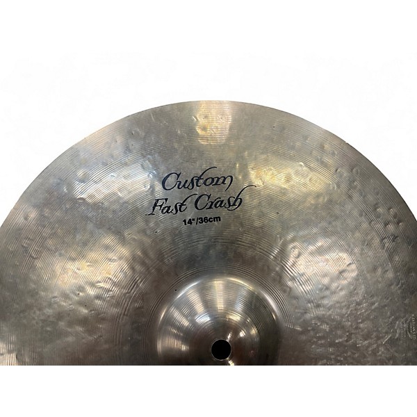 Used Zildjian 14in K Custom Fast Crash Cymbal